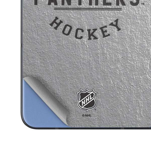 NHL Florida Panthers Black Text Galaxy Z Fold5 5G Skin